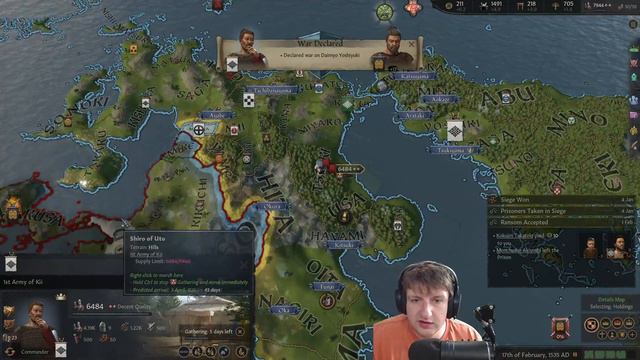 Our Nation is blowing up | Uniting Japan in Crusader Kings 3 (Ck3 Let's Play Part 3) смотреть онлайн