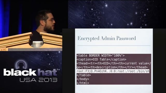 Black Hat 2013 - Exploiting Network Surveillance Cameras Like a Hollywood Hacker смотреть онлайн
