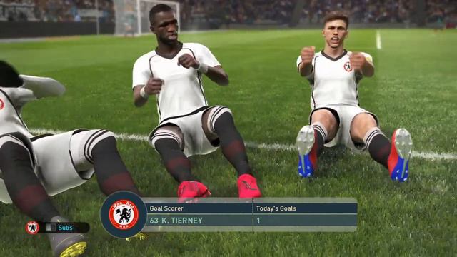 Kieran Tierney Blooter PES 2019 смотреть онлайн