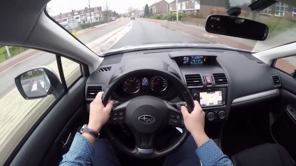 2012 Subaru XV 2.0i - POV Test Drive (no talking, pure driving)