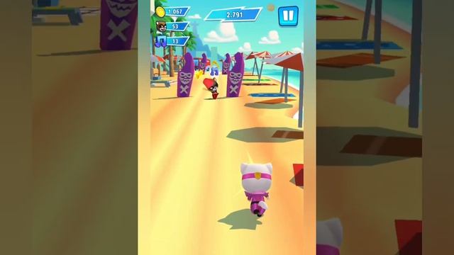 Android or iOS games Talking Tom hero dash #6 смотреть онлайн