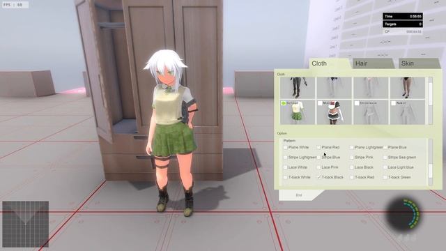 Eliminator Kaede - All Costumes/Skins/Characters/Poses + Challenge Gameplay