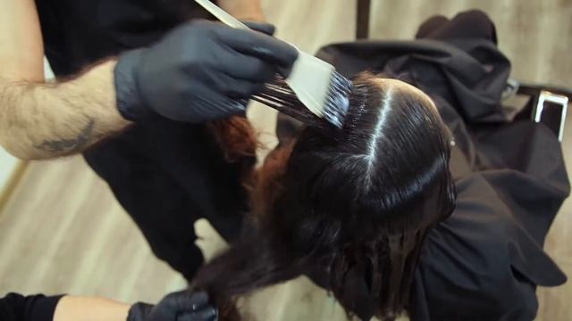 კერატინის პროცედურა ჩატარებულია Eckoz Professional -ის პრემიუნ ბრენდის პროდუქციით