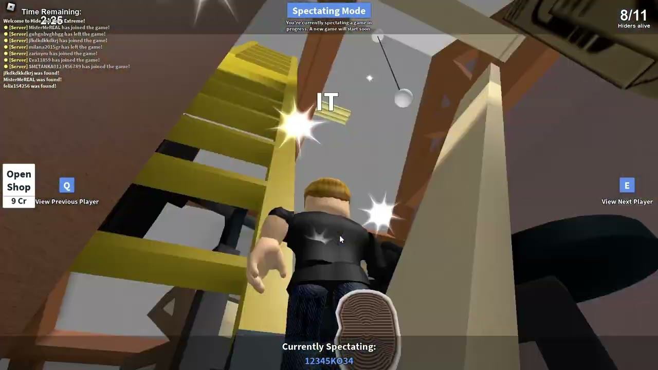 играю в Hide and Seek !!! смотреть онлайн
