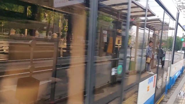 Трамвай 71-931М Витязь-М, борт 31359, маршрут 46 смотреть онлайн