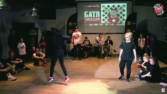 КАМЫШ vs Крис Hip-hop beginners [Джечбур Батл] | Hip-hop battle смотреть онлайн