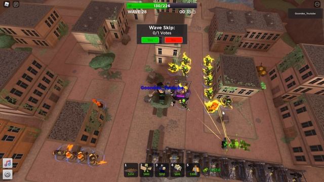 SOLO Toxic Gunners and Support Fallen Mode Roblox Tower Defense Simulator смотреть онлайн