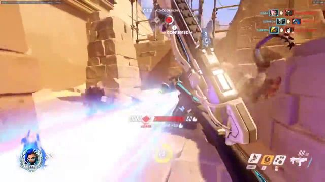 Overwatch 700 LEVEL SOMBRA Attack on Temple of Anubis смотреть онлайн