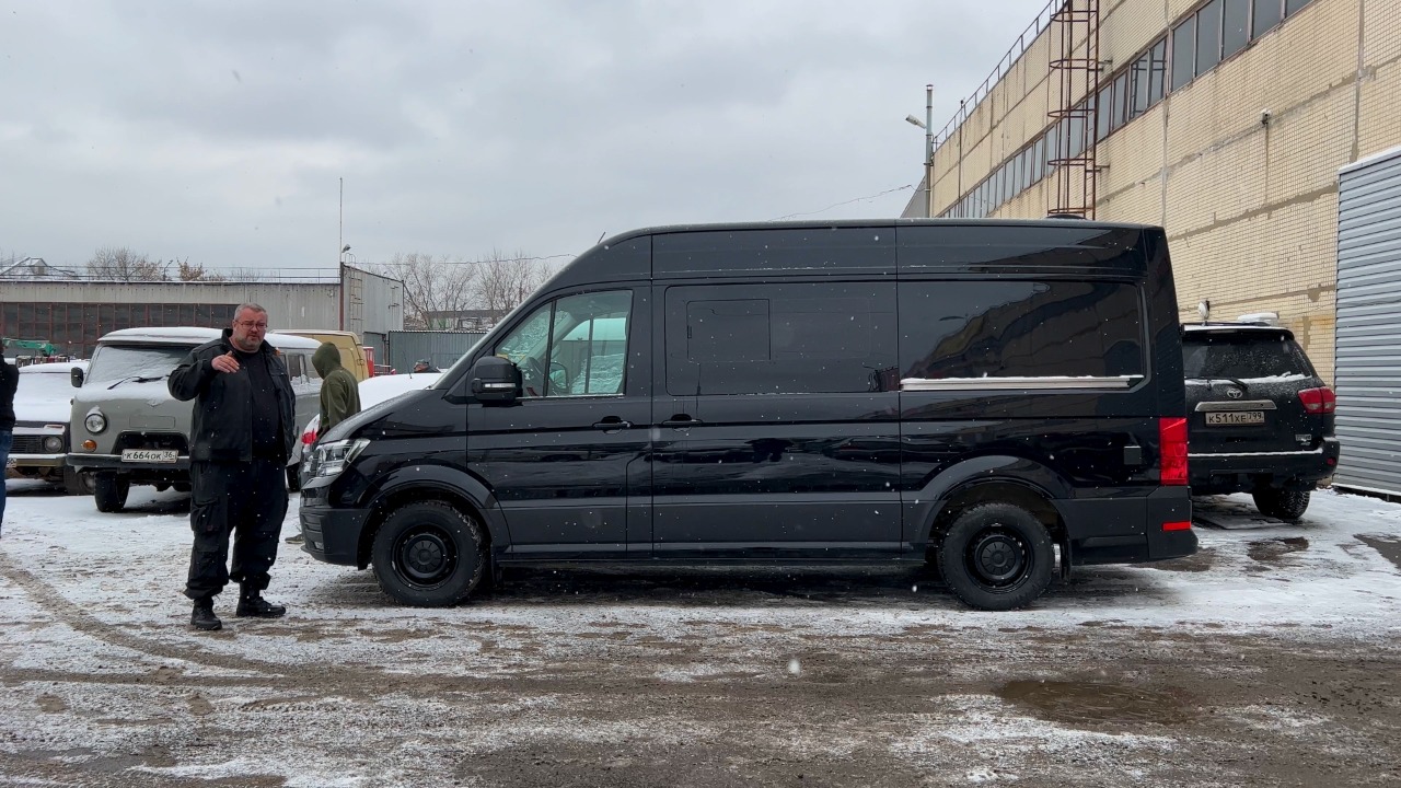 Фольксваген Крафтер - полноприводный дом 7х2 м2 смотреть онлайн