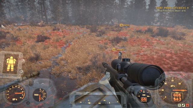 Fallout 76 - Cranberry Bog Primal Cuts Event ( LEVEL 100 SUPER MUTANT BEHEMOTH ) смотреть онлайн