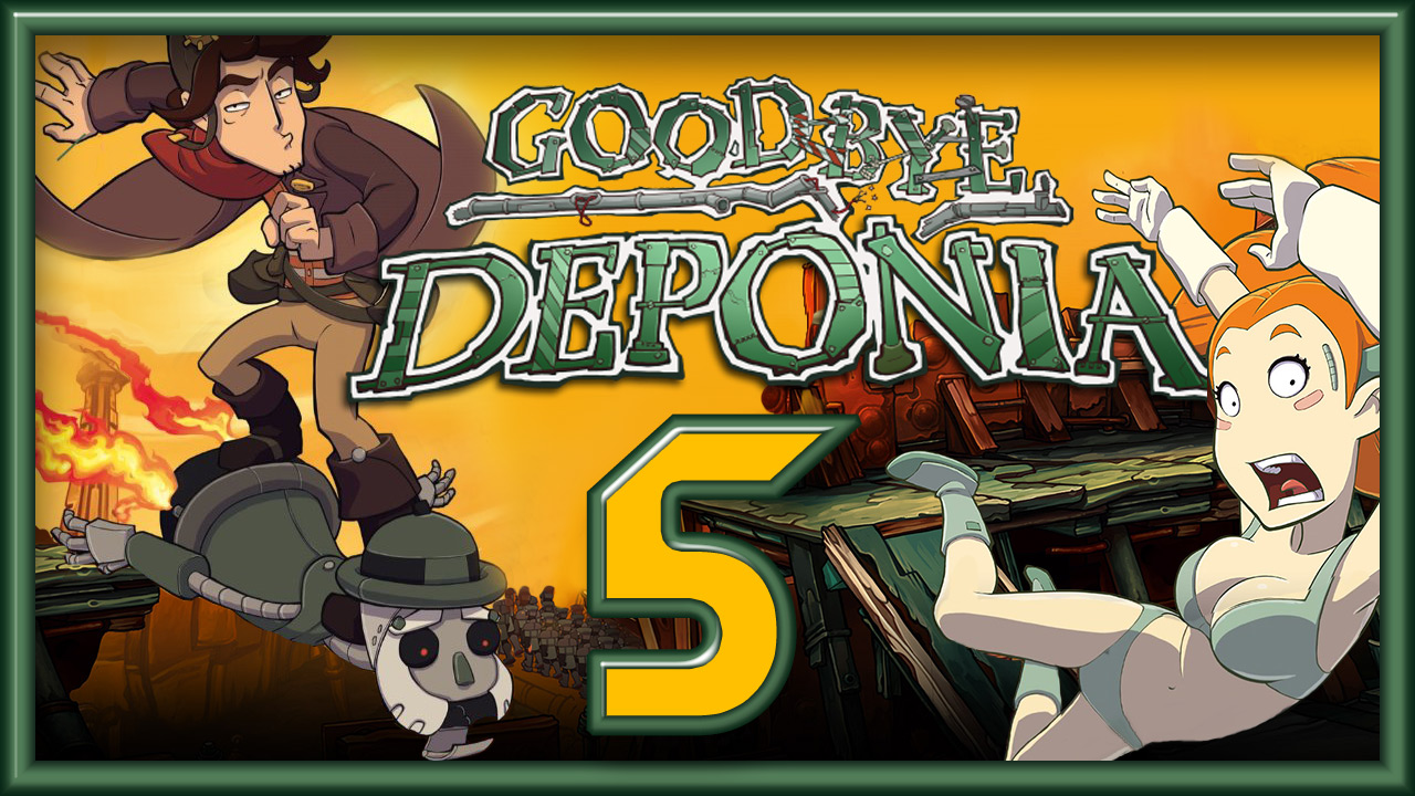 Deponia 3 (Goodbye Deponia) / Депония 3 - Кулинарный талант - Прохождение игры [#5] | PC (2013 г.)