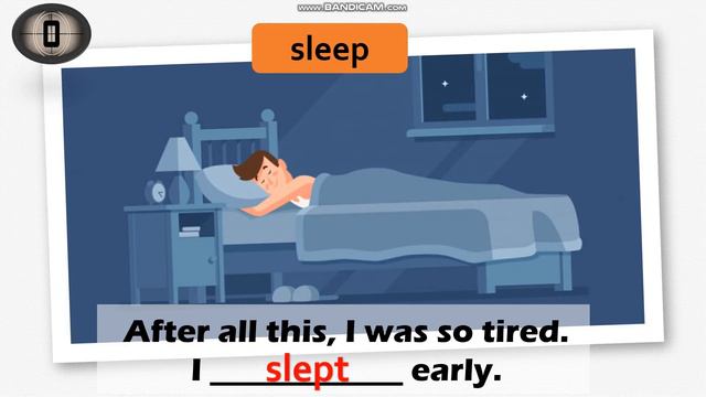 Regular and irregular words game - Simple past tense - WHAT DID YOU DO YESTERDAY? - LEARN ENGLISH смотреть онлайн