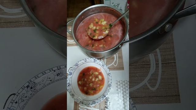 для тех кто не любит мясо, Гаспачо