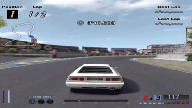 Гран Туризмо 4 (Онлайн Тест Версия) Лотус Еспирт НС Турбо Геймплей смотреть онлайн