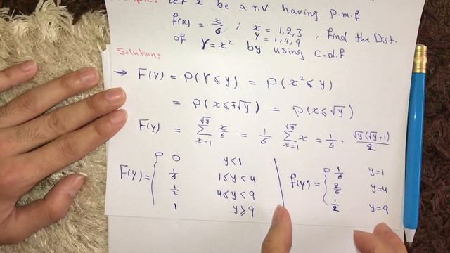 Mathematical Statistics-Cumulative Distribution Function technique kurdish by Didar Akram part_29 смотреть онлайн