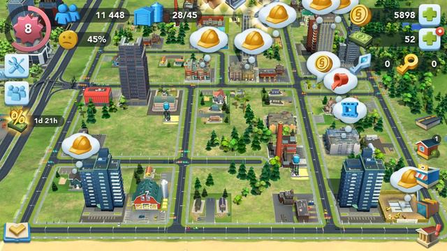 SimCity Buildit : Level 8 Complete College more Gold - Best Gameplay смотреть онлайн