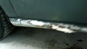 Как мы решили запенить пороги машины.