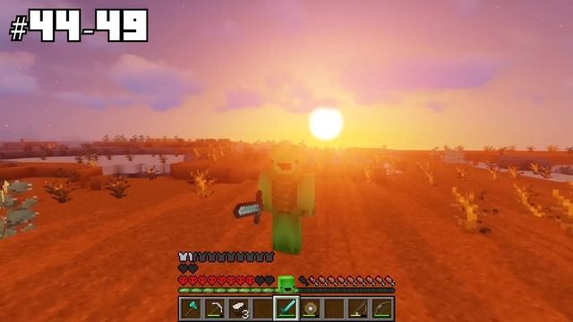 I Survived 100 DAYS As MIKEY From MAIZEN In HARDCORE Minecraft!