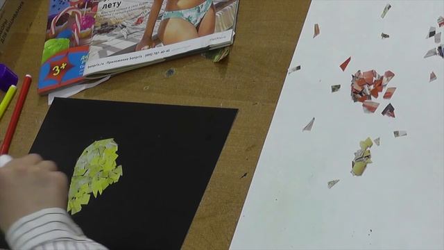 Мастер-класс ДПИ «Яблоко в технике полиграфическая мозаика» - Белова А.В. смотреть онлайн