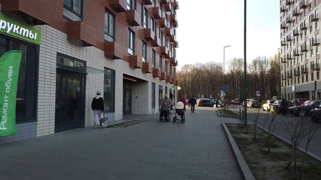 Как выглядит квартал Митино Парк вблизи? / Mitino Park quarter inside, Moscow смотреть онлайн
