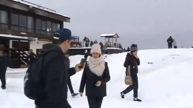 Сочи. Роза Хутор. Роза Пик. Первый снег. (27 октября 2018 г.) смотреть онлайн