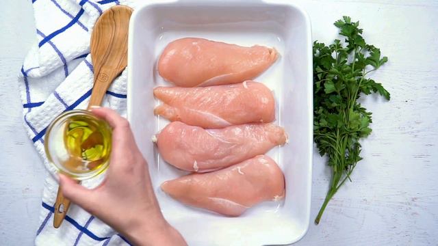 JUICY OVEN BAKED CHICKEN BREASTS смотреть онлайн