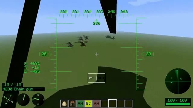 Minecraft моды - три новых боевых вертолета в майнкрафт смотреть онлайн