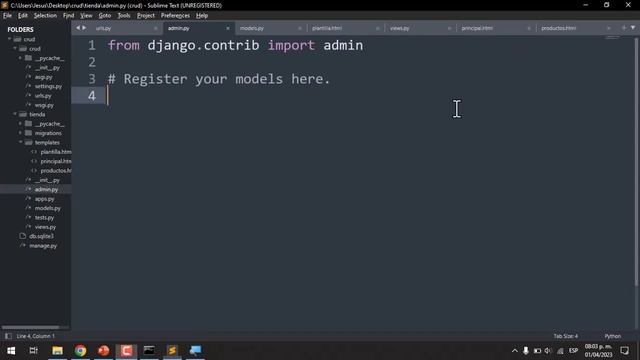 Tutorial Python 3 #60 CRUD desde 0 con Django смотреть онлайн