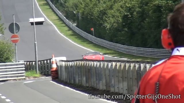 Ferrari 599 XX LOUD fly-by sound!!! смотреть онлайн