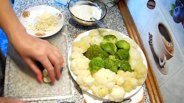 ЦВЕТНАЯ КАПУСТА И БРОККОЛИ С БЕЛЫМ СОУСОМ | Irina Belaja смотреть онлайн