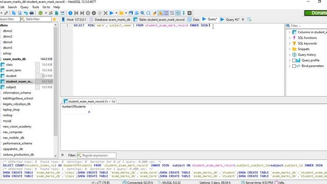 Crafting Essential SQL Queries: Min Function & Join Queries | Database Management Tutorial смотреть онлайн