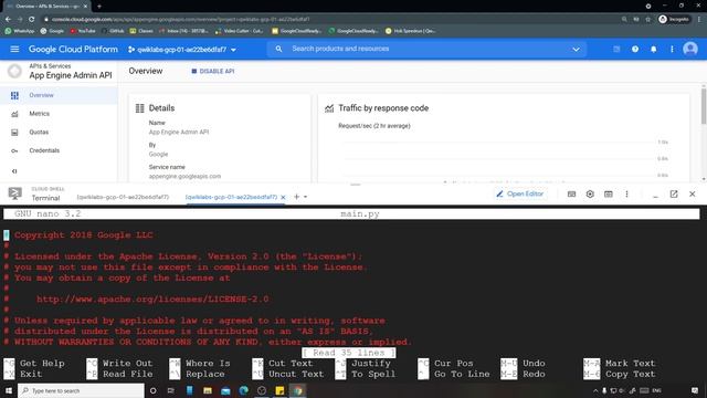 App Engine: Qwik Start - Python | Qwiklabs [GSP067] смотреть онлайн