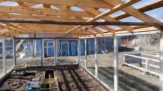Теплица за 2 дня без фундамента, смотреть онлайн