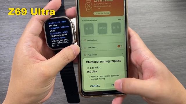Z69 Ultra Smart Watch, Alpine Loop + Ocean Dual Strap, Explosive Return смотреть онлайн