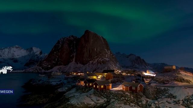 Norway - The Colours Of The North / Relaxation Film // 21:9 8k HDR