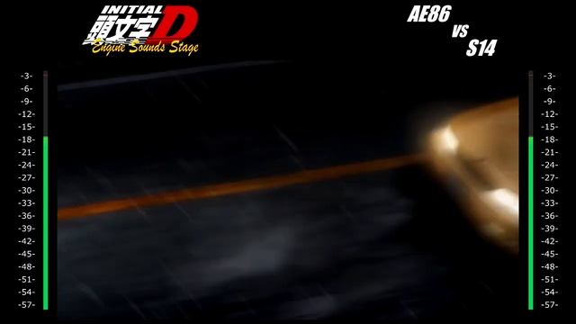 Initial D Engine Sounds Stage - AE86 vs S14 смотреть онлайн