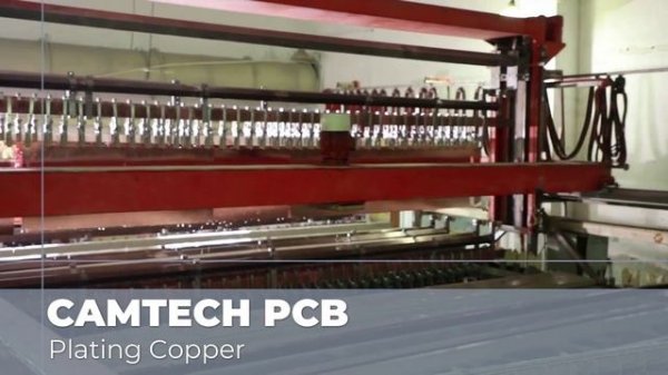 CAMTECH PCB Plating Copper of PCB manufacturing