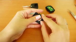 Замена батарейки в ключе Шкода Фабия, Октавия, Румстер, Суперб, Йети Change the battery