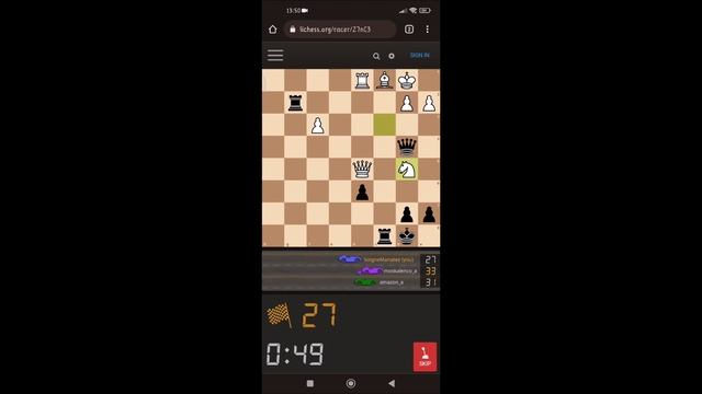 [RU] Lichess Puzzle Racer #2 // with @ChessAmazon смотреть онлайн