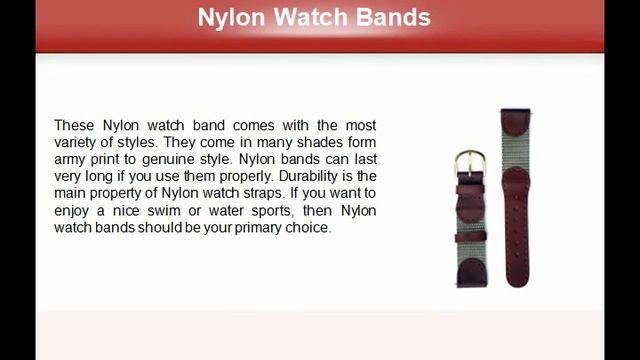 Five Types of Watch Straps & Their Various Benefits смотреть онлайн