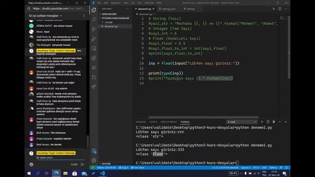 HOYT-HUBIT Python 20:30 Dersi - Ders 1 смотреть онлайн