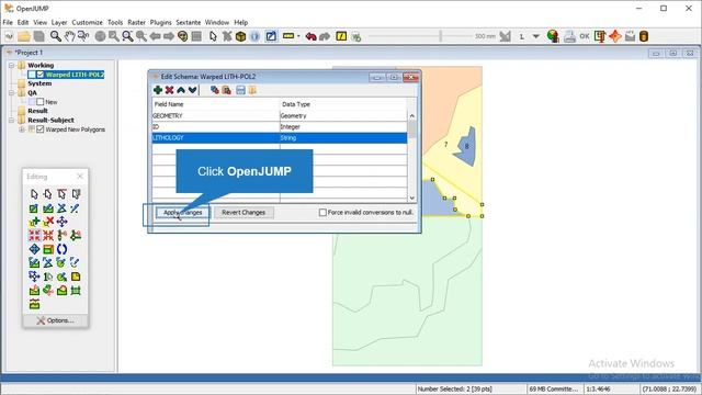 Familiarise with OpenJUMP GIS Tools and Postgis connectivity смотреть онлайн