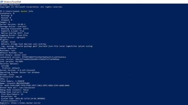 08 Instalando o Docker no Windows 10 смотреть онлайн