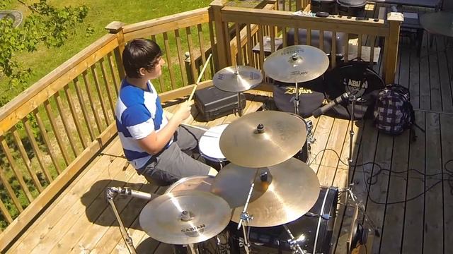 Jonah Stead | She Looks So Perfect - 5 Seconds of Summer (Drum Cover) смотреть онлайн