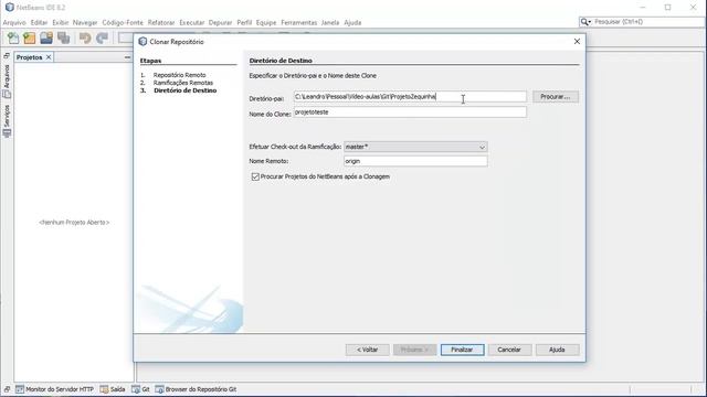 Aprenda a usar Git com NetBeans 8.2 e GitHub - passo-a-passo (leia a descrição) смотреть онлайн
