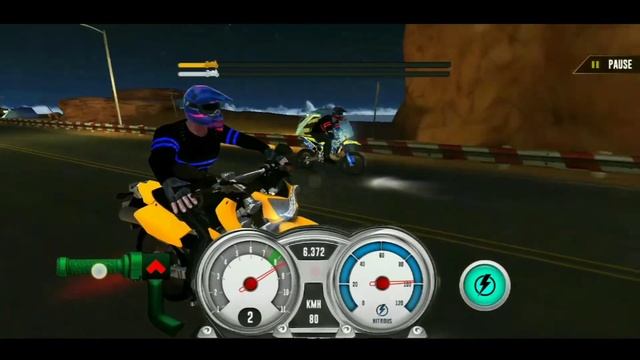 Police Moto Bike Highway Rider ll Traffic Racing Games ll 1 Vs 1 Race . смотреть онлайн