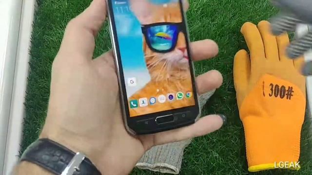 LG X Venture Glove mode / Режим в перчатках смотреть онлайн