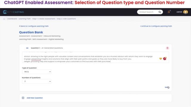 Assessment created in LMS at lightening speed using Generative AI - ChatGPT (Bytecasting Evolve LMS смотреть онлайн