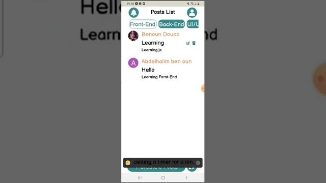React-Native Firebase Blog with push notification смотреть онлайн