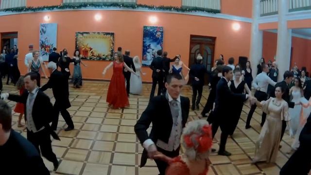 Русский Рождественский бал 2020...Первый вальс. смотреть онлайн